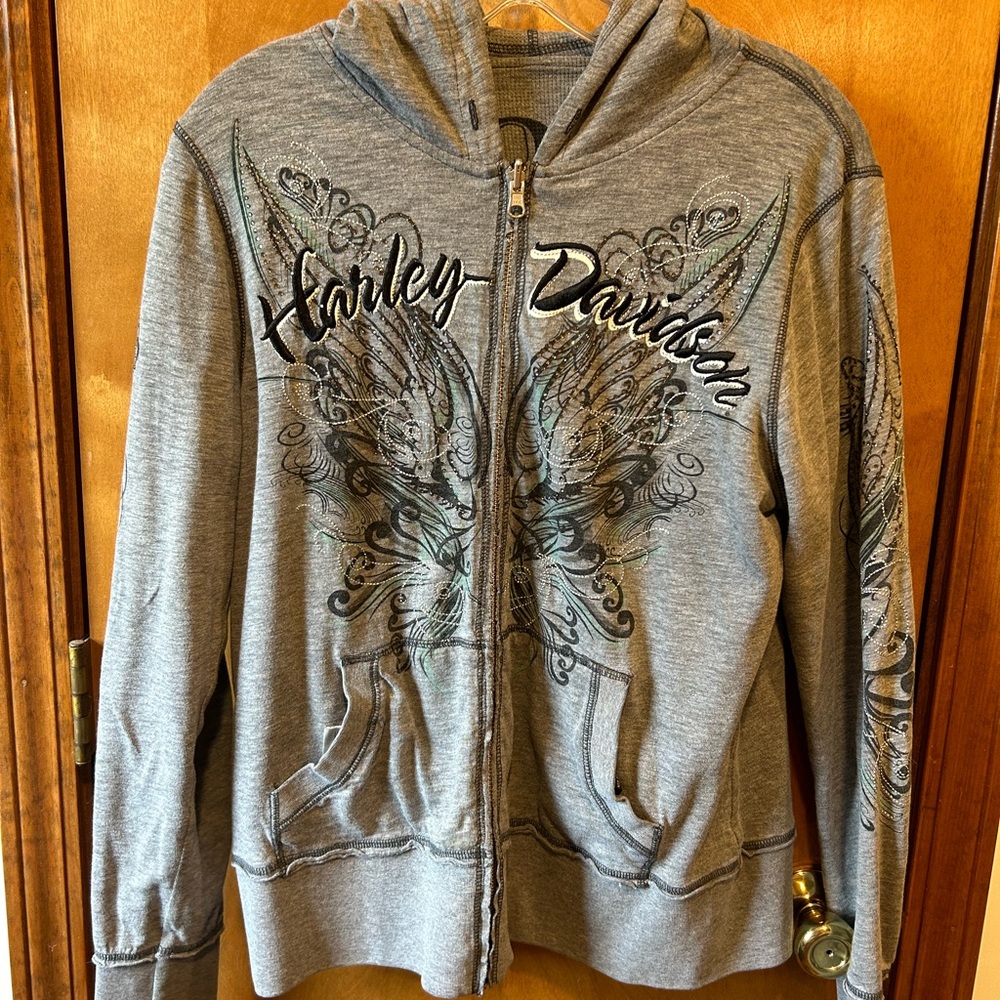 Harley Davidson Women’s Reversable Zip Up